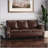 3 SEATER SOFA With Rolled Recessed Arms, And Stunning Nailhead Trim-1134280597