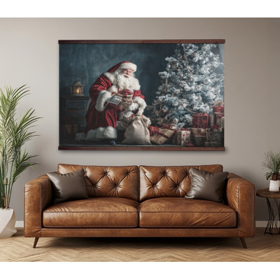 Tapisserie de Noël, art mural de Noël