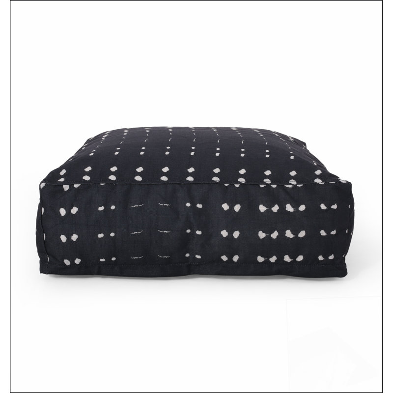 Dalm Fabric Square Pouf,Comfortable choice, multiple functions, classic design, and cozy corners