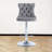 360°Swivel Bar Stools with Sliver Base-245266673