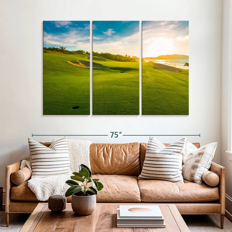 Sireci Sunny Golf Course, 42" H x 65" W
