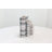 Storage Book Geometric Box With Plaid Inspired Pattern And Paper Detailed Edges