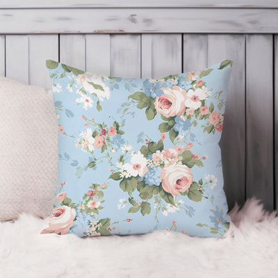 Floral Flowers Pattern VIII Shabby  Elegance