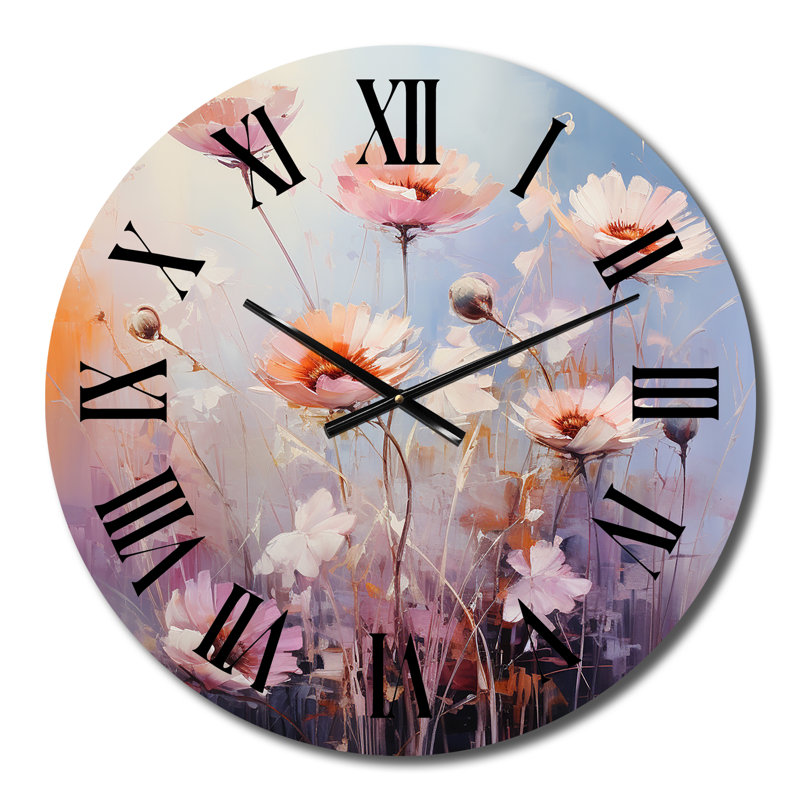 Dakeisha - Horloge murale florale, Petit