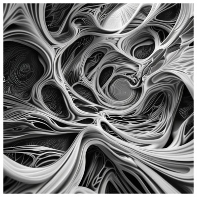 Intricate Abstract Swirls Wall Tapestry - Abstract Wall Decor