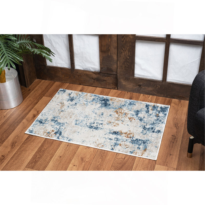Tapis multicolore, Rectangle 5 pi 3 po x 7 pi 3 po