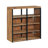 Lloyd 31" Wide Rustic Industrial Metal Frame Shoe Storage Cabinet