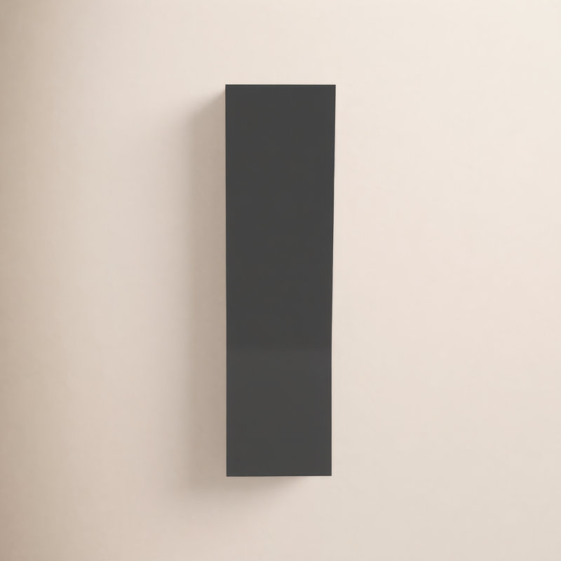 Blade 1 - Light LED Armed Sconce, Black, 11" H x 3" W x 2.75" D
