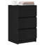 Bedside Cabinet With 3 Drawers 39X35x65 Cm-1950791852