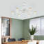 Ventilateur de plafond 35,43 "DEL à intensité variable avec 6 lumières et télécommande-260419344