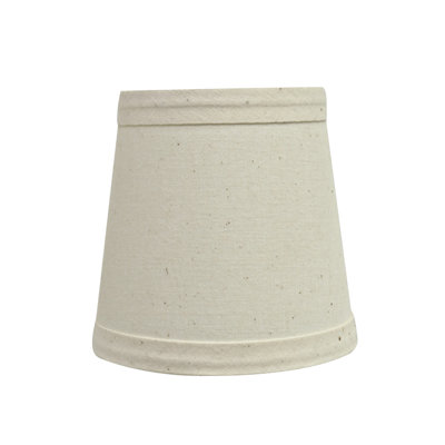 4 in. H Cotton Empire Lamp Shade