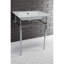 Lavabo console en laiton Kingstonian de 25 pouces avec pieds en laiton Kingston (4 pouces, 3 trous)-50890465