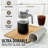 Zulay 32oz Cold Brew Maker - Mason Jar Glass, Leak-Proof Lid, Fine-Mesh Stainless Steel Filter-104572591-114612660