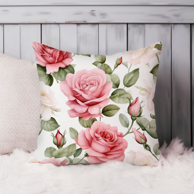 Floral Roses Pattern XV Rose Flowers