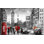 Murale paysage à cityscape gris charbon city Oath
