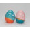 Easter Pink And Blue Egg Salt And Pepper Shaker Set