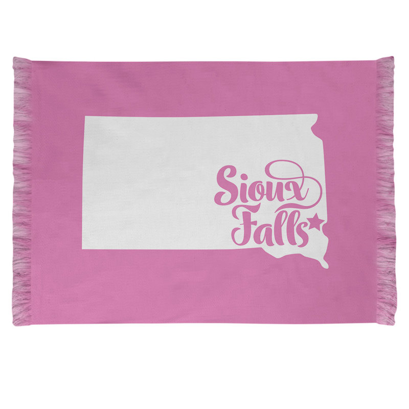 Tapis de zone rose south dakota sioux chutes