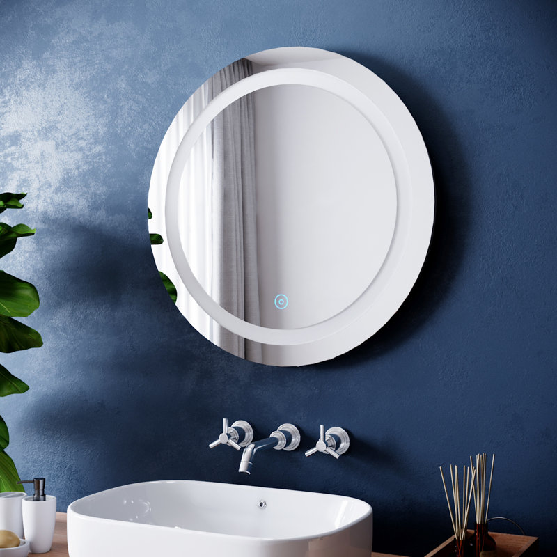 Arciniega Flat Wall Mirror, 60cm H x 60cm W