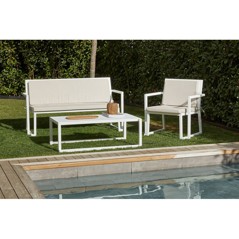 Barcino Outdoor Lounge Chair, Sand