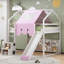 Cadre de lit mezzanine en bois avec tente-760183318-760183321