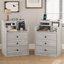 Ensemble de 2 tables de chevet pour la chambre à coucher