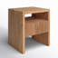 Table de chevet en bois massif 17,5 po l 17,5 po