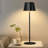 14.2“ Modern Black Metal Portable Buffet Table Lamp-1159263302