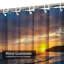 Rideau de douche Sunset Ocean-950286034