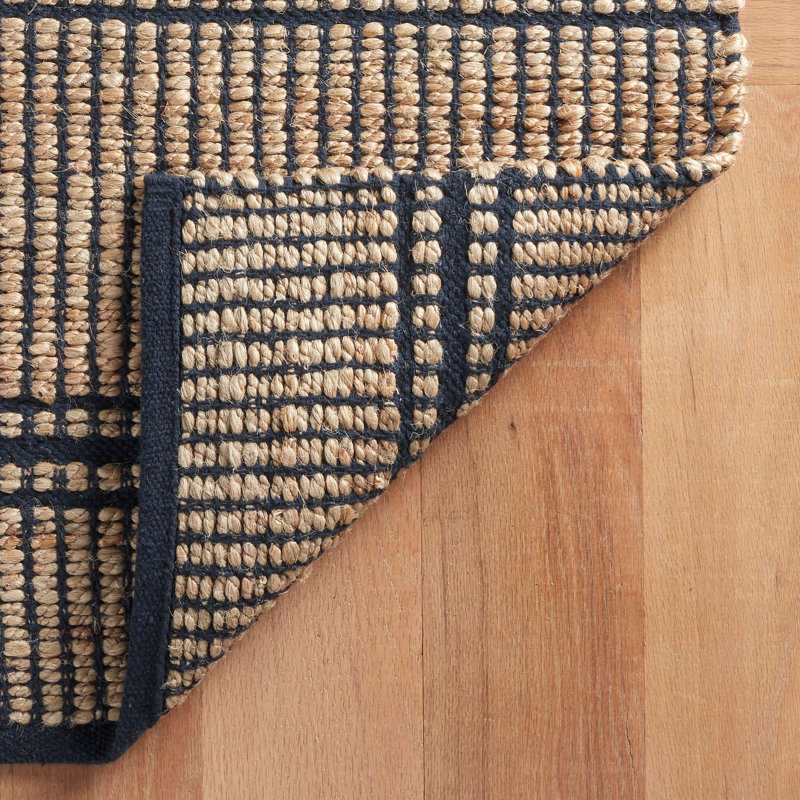 Arbor Ivory Handwoven Jute Rug, Rectangle 5' x 8', Ivory