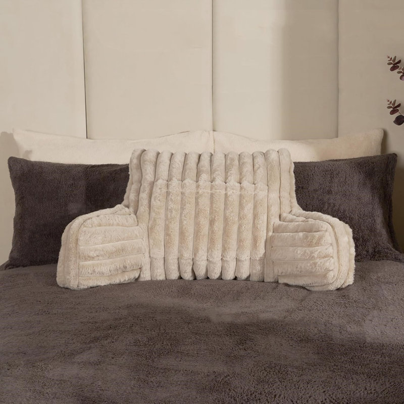 Abstract Beige Sham