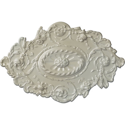 Endurathane Strasbourg Ceiling Medallion, 30 1/2"W x 20"H x 1 1/2"P