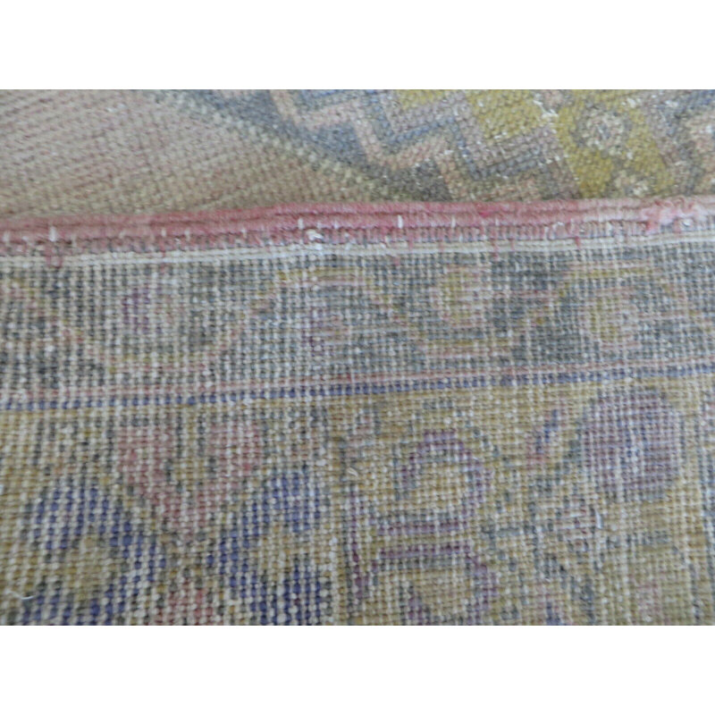 Tapis oriental turc Oushak rose noué à la main 3 pi 10 po x 5 pi 10 po 4109D2651B064C7882E7726F8E62E359