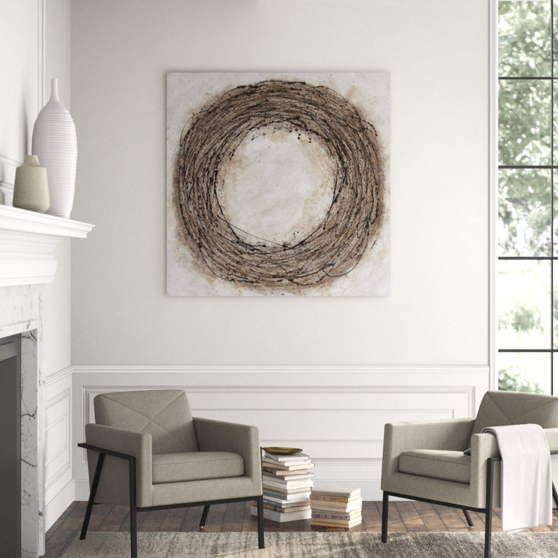 Inward Wood Print by Beverly Fuller, Glass Coat