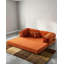 Canapé modulaire en L Terracotta-803830566