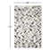 Tuscon Cowhide Geometric Area Rug in Ash