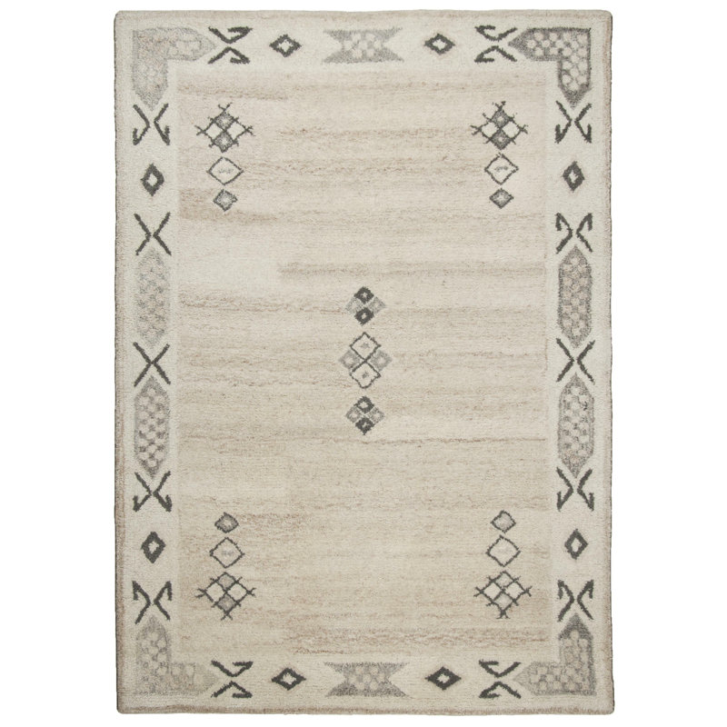 Brigden Rectangle 290 cm x 390 cm Wool Hand Woven Area Rug