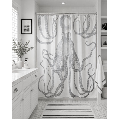 Camren Cotton Shower Curtain