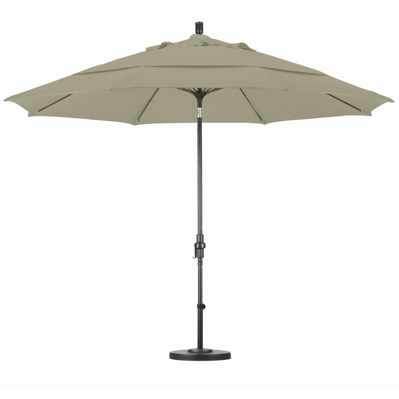Parasol de marché 11 pi Brent, Taupe - Pacifica