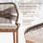 Boho Rope Counter Stools Set of 2-609754221