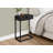 Accent Table, End Table, Side Table With Storage Drawer And Metal Base, Indoor End Table For Living Space