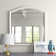 Pennock White Arched Mirror