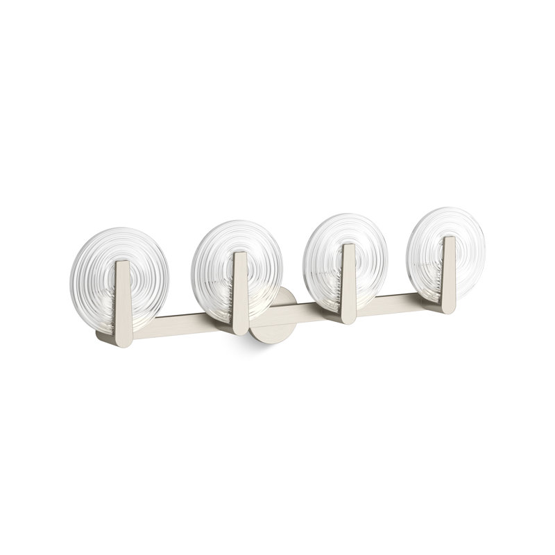 Hint Four-Light Sconce, Brushed Nickel