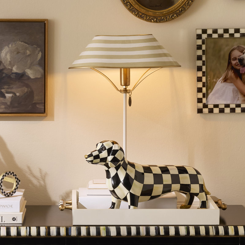 Mocha Library Lamp