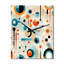 Janeece - Horloge murale abstraite Mid-Century-806625959