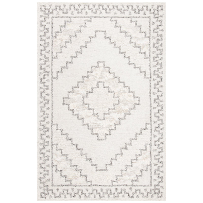 Gurganious Hand Tufted Performance Oriental Rug, Rectangle 3' x 5'
