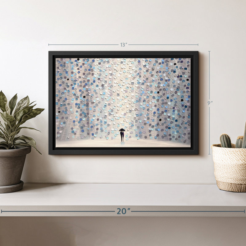 " Stroll Together Canvas Print ", 9" H x 13" W