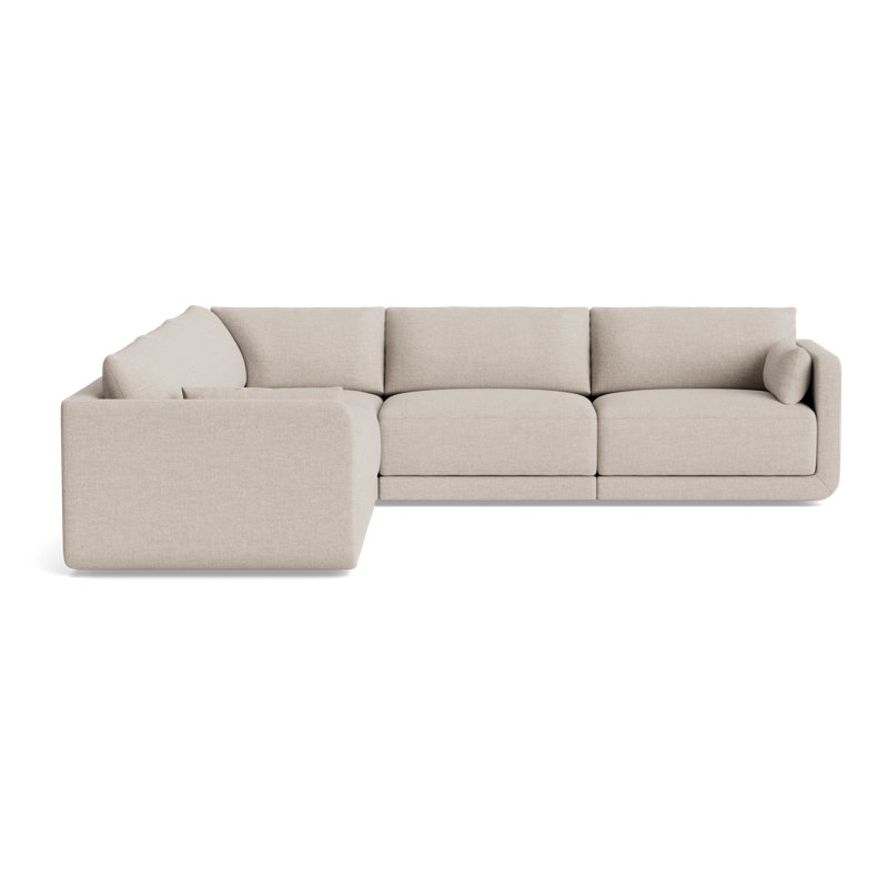 Eva Modular Sectional, Performance Weave - Natural
