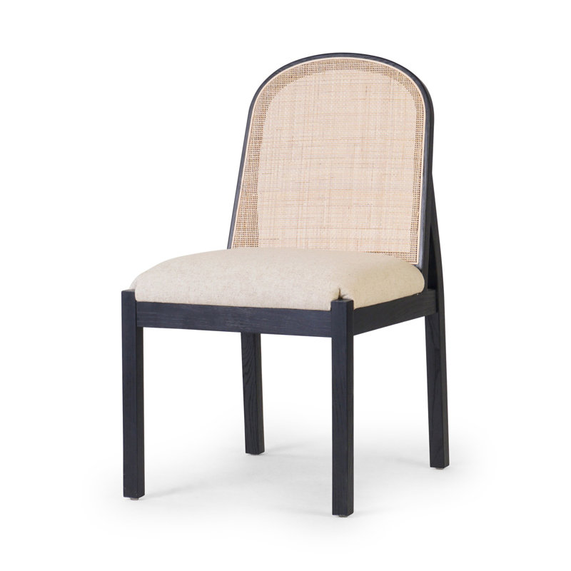 Esmee Upholstered Dining Chair, Brushed Ebony