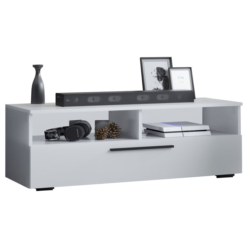 Senetra TV Stand for TVs up to 55", White