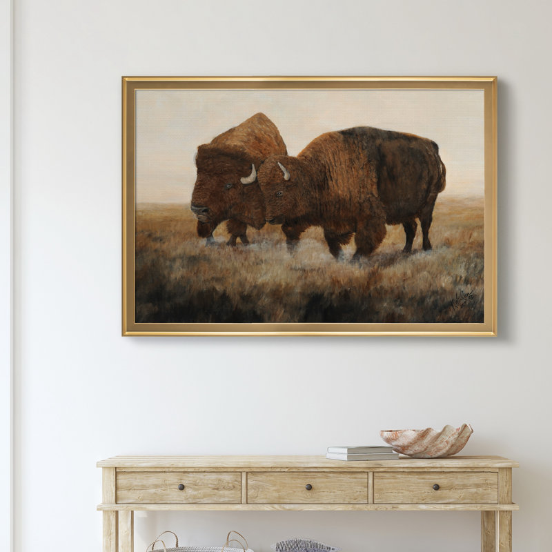 «The Dance» - Cadre photo, impression sur toile, H 22,5 po x l 30,5 po x P 1,5 po, Doré